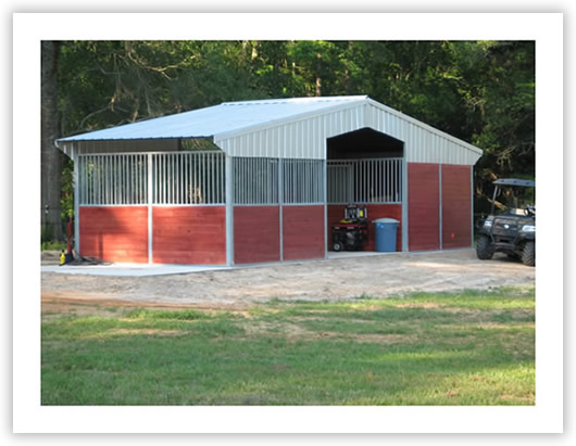 Simple Horse Barn Plans