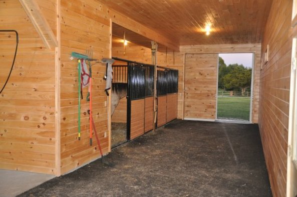 4 Stall Horse Barn Plan