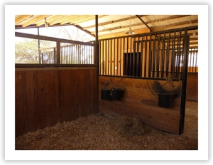 horse stall bedding 